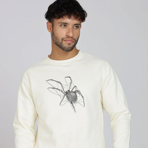 Cotton Off-White Sweatshirt