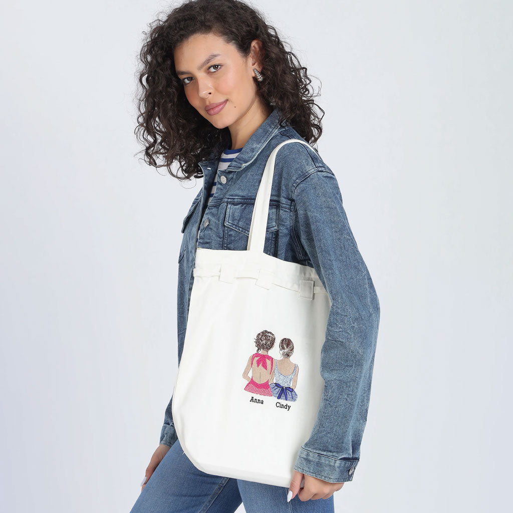 Soft Cotton Tote Bag – Minimal Korean Aesthetic