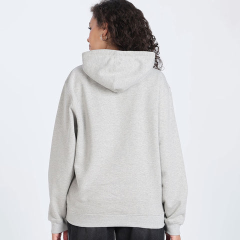 Cotton Oversized Grey Hoodie