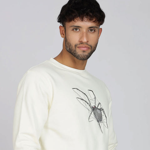 Cotton Off-White Sweatshirt