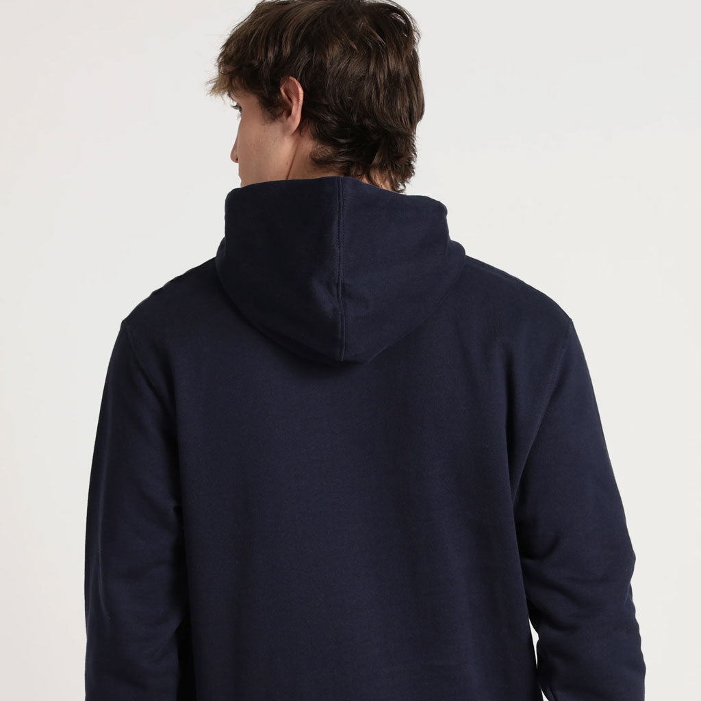Cotton Oversized Navy Blue Hoodie