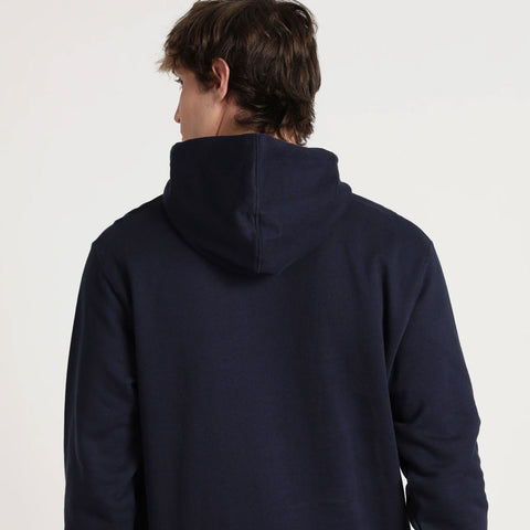 Cotton Oversized Navy Blue Hoodie