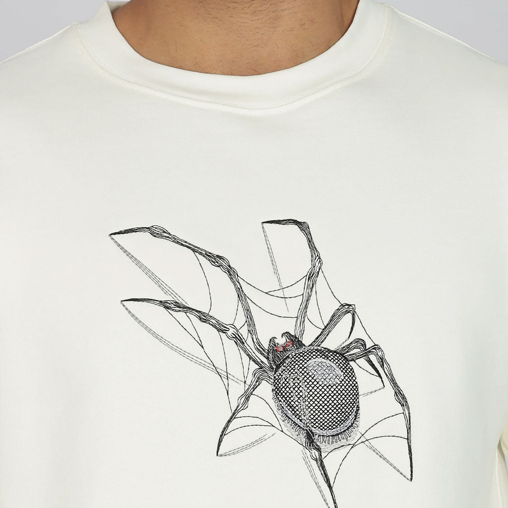 Cotton Off-White Sweatshirt