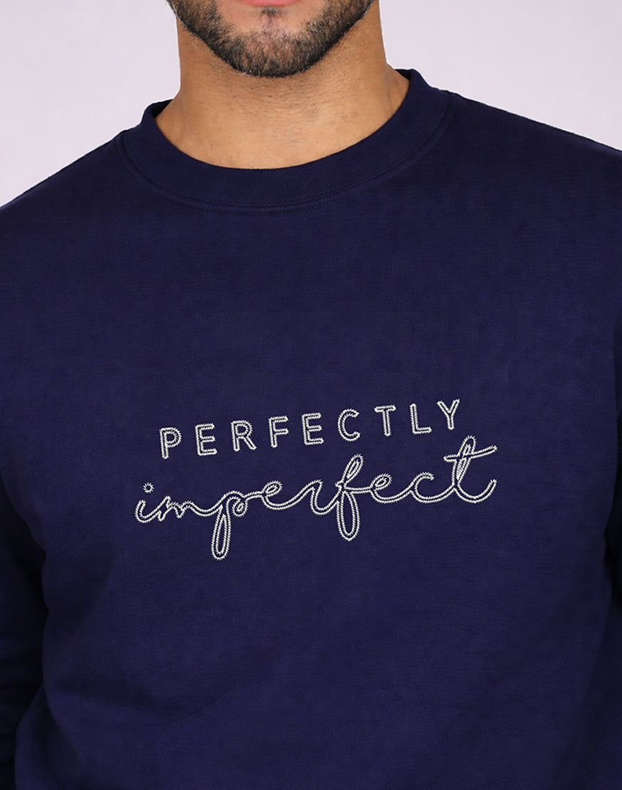 Unisex Premium Oversized Cotton Sweatshirt - Embroidery Perfectly