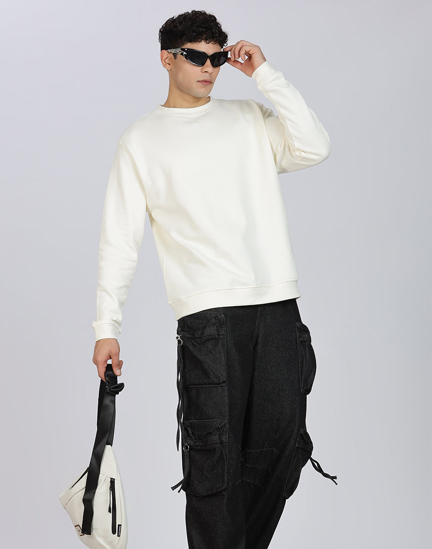 Unisex Premium Oversized Cotton Sweatshirt