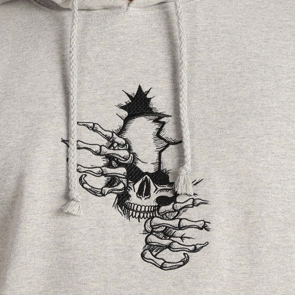 Cotton Oversized Grey Hoodie