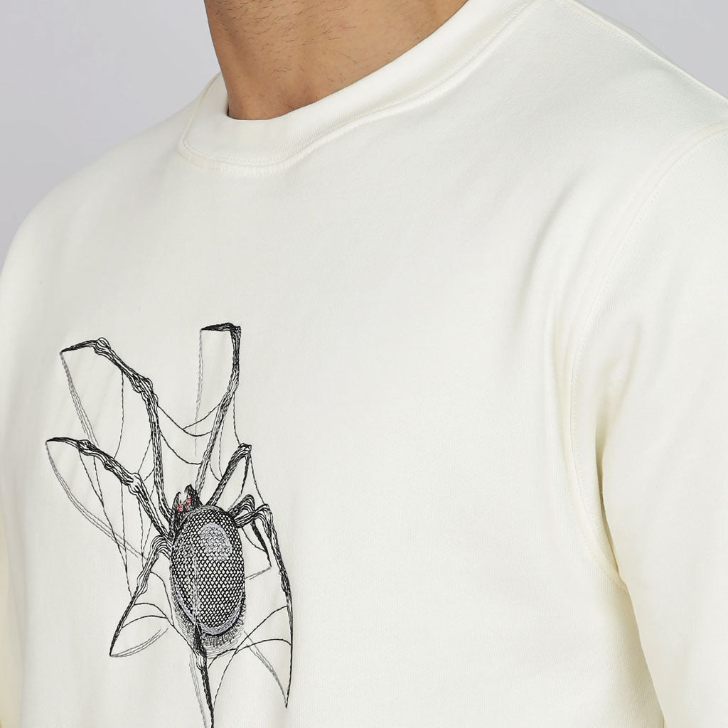 Cotton Off-White Sweatshirt