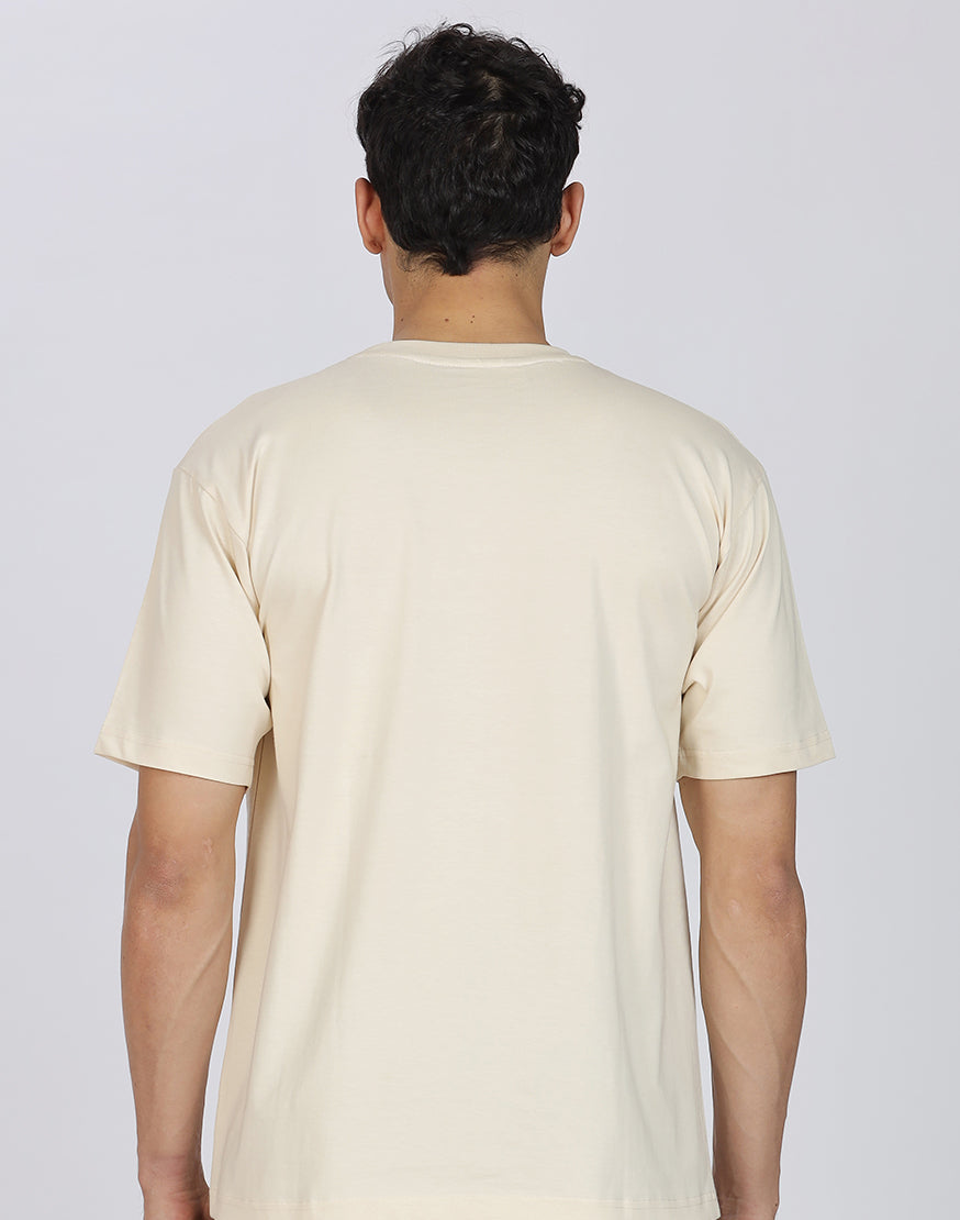 Unisex Premium Oversized Cotton T-shirt - Embroidery Spider
