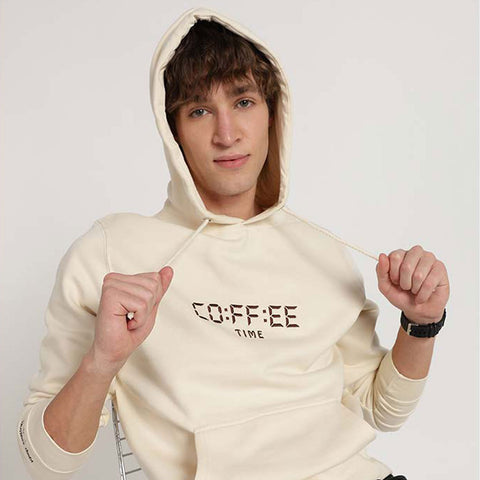 Oversized Off-white Hoodie