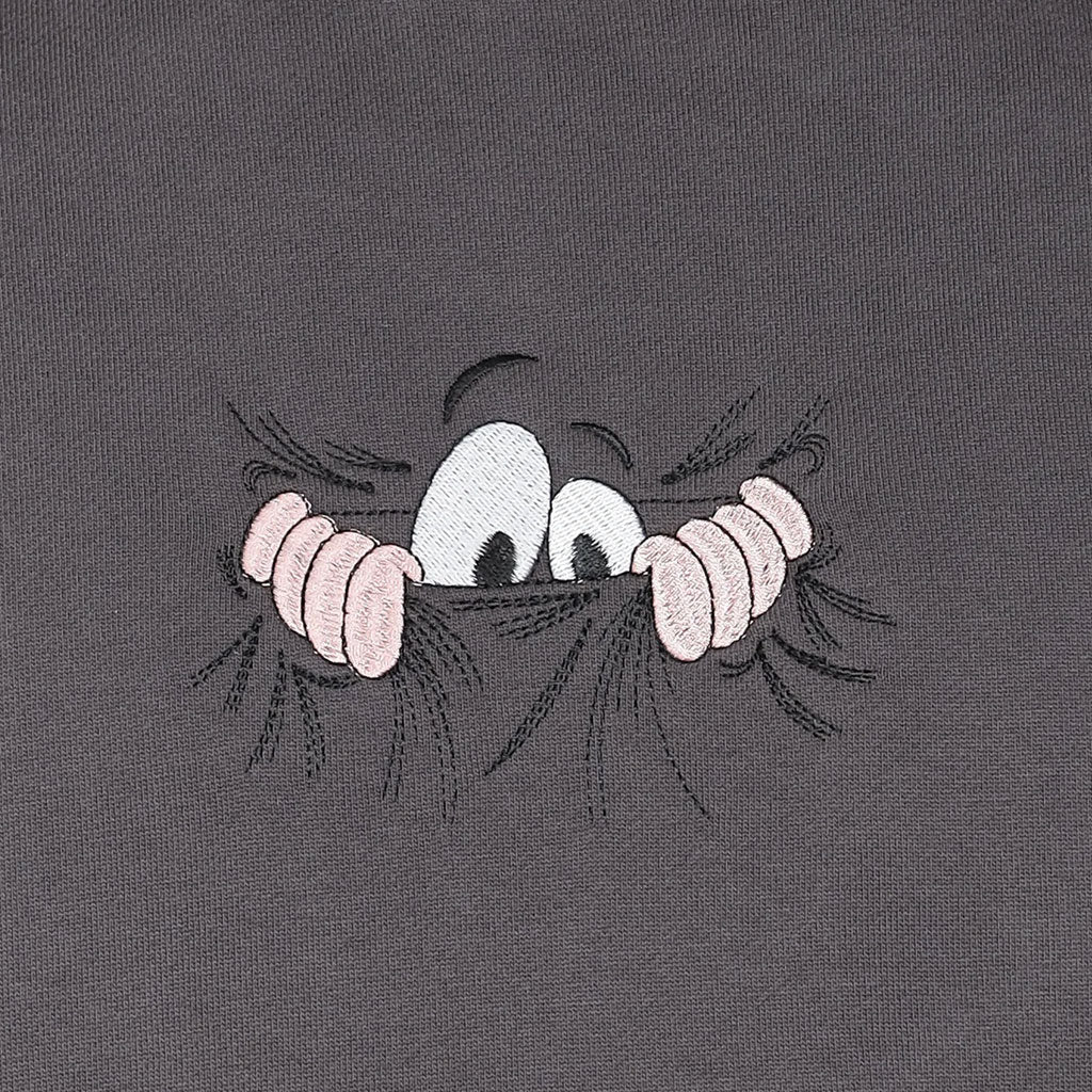 Cotton Oversized Charcoal Sweatshirt