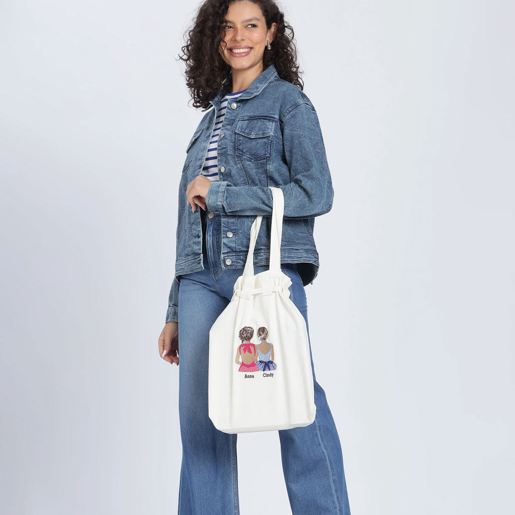 Soft Cotton Tote Bag – Minimal Korean Aesthetic