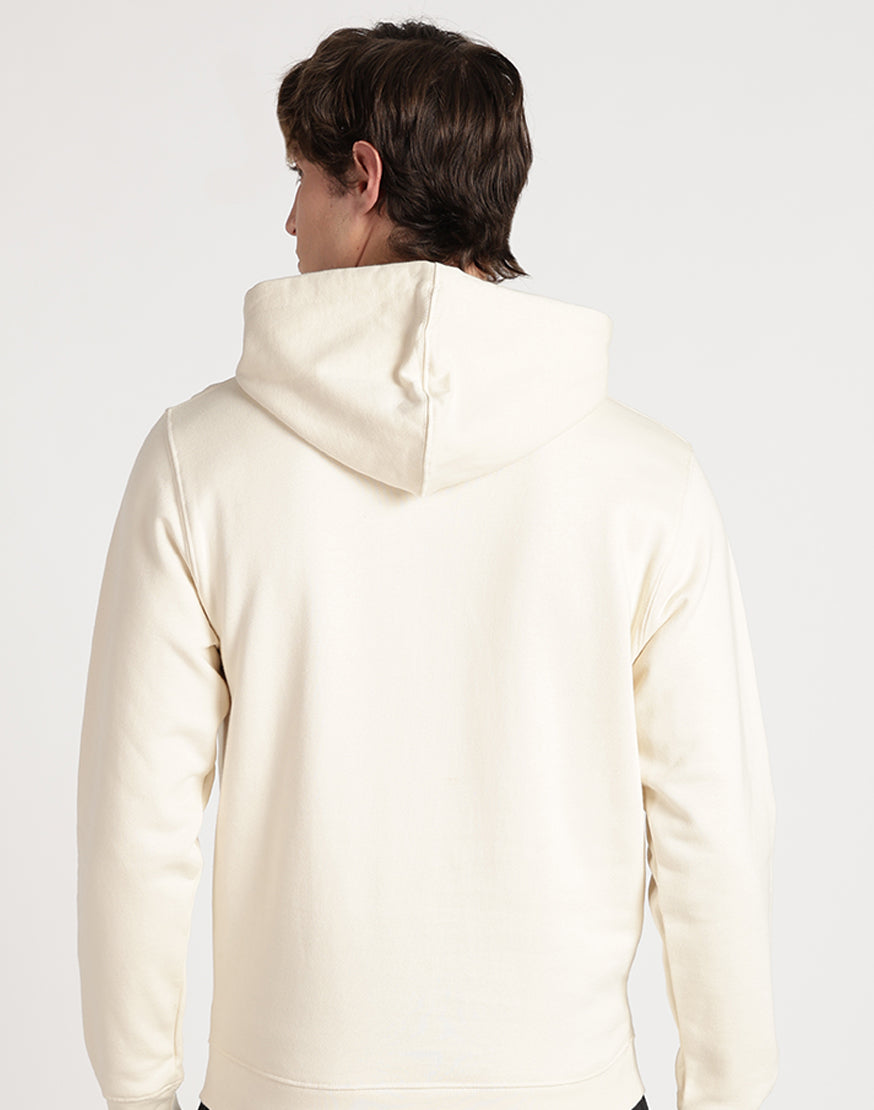 Unisex Premium Oversized Cotton Hoodie - Embroidery Coffee