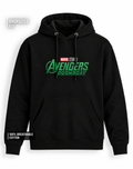 Unisex Premium Oversized Cotton Hoodie - Avenger's doomsday Embroidery
