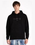 Unisex Premium Oversized Cotton Hoodie - Embroidery Coffee
