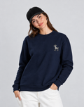 Unisex Premium Oversized Cotton Sweatshirt - Embroidery Duck halloween
