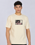 Unisex Premium Oversized Cotton T-shirt -  Eren Yeager "Fallen Angel" Embroidery
