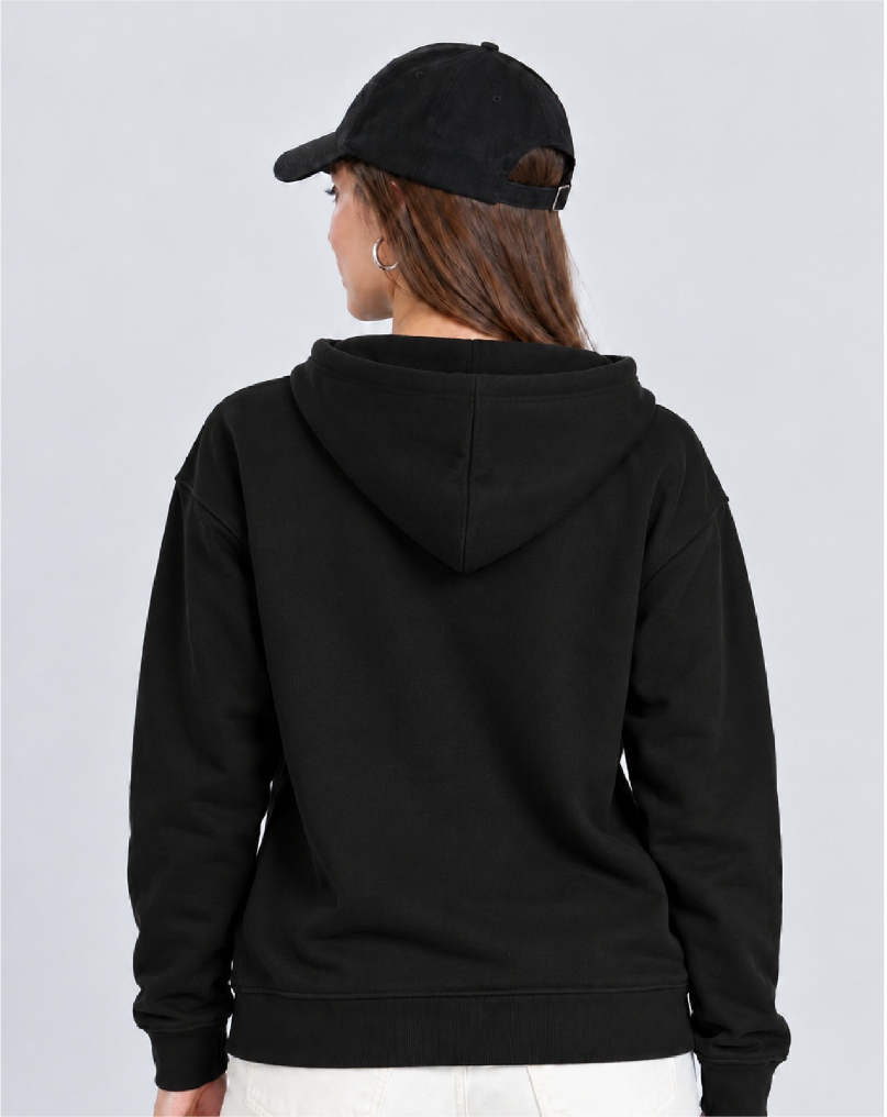 Unisex Premium Oversized Cotton Hoodie - Christmas Embroidery Jingles charms